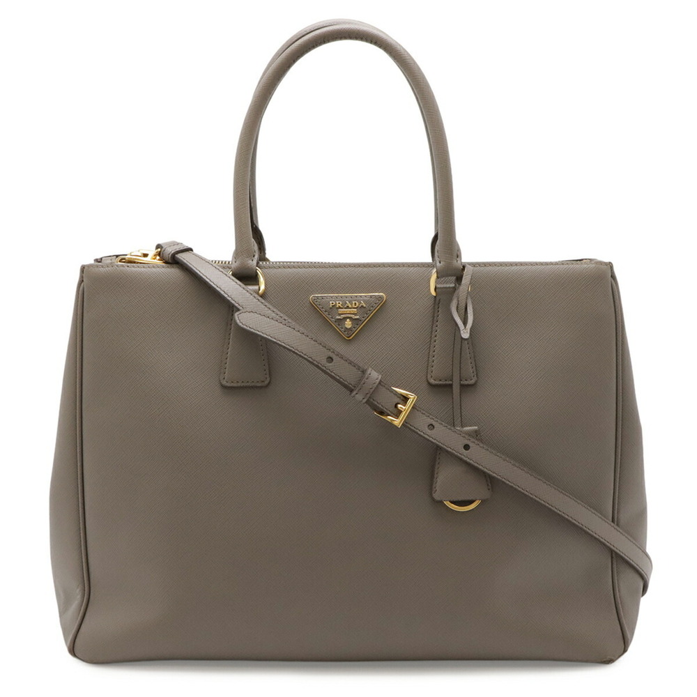PRADA Leather Saffiano Shoulder Bag